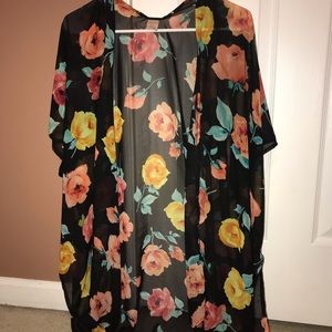 Floral kimono